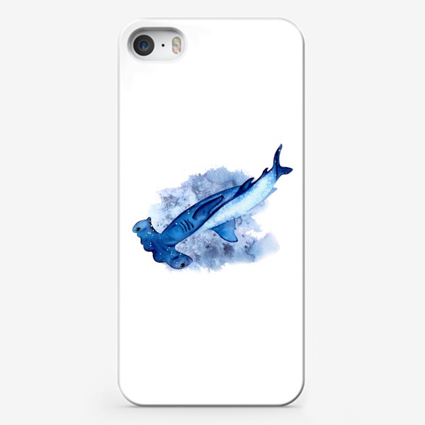 Чехол iPhone «рыба молот голубая»