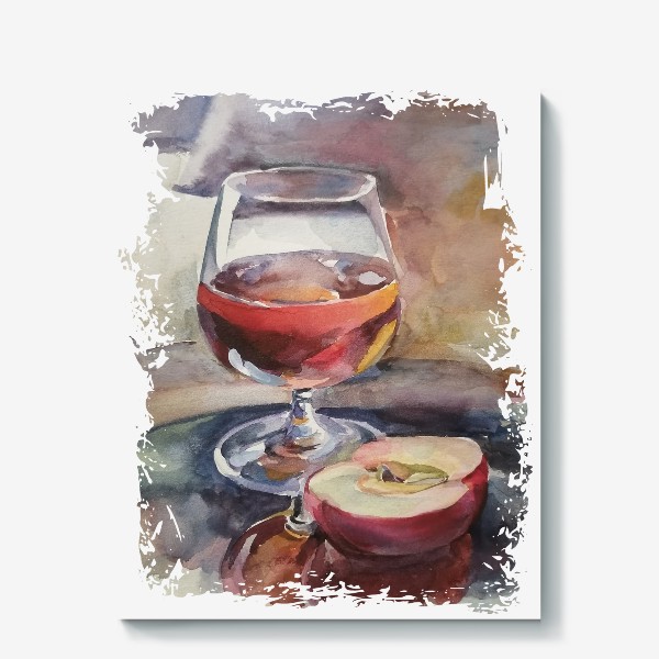 Холст &laquo;trendy drink, still life painting&raquo;