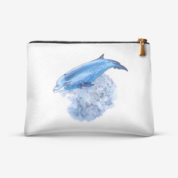Косметичка «голубой дельфин»