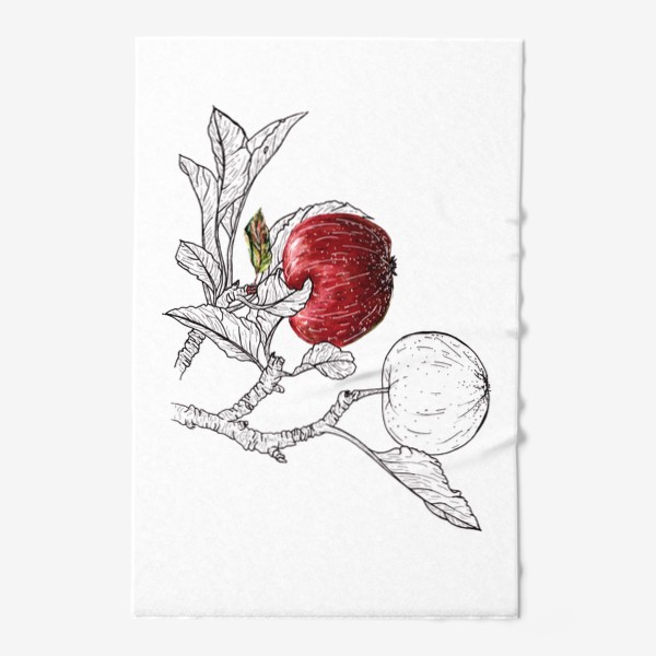 Полотенце «Яблоневая ветвь »