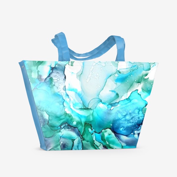 Пляжная сумка «Море морская волна»