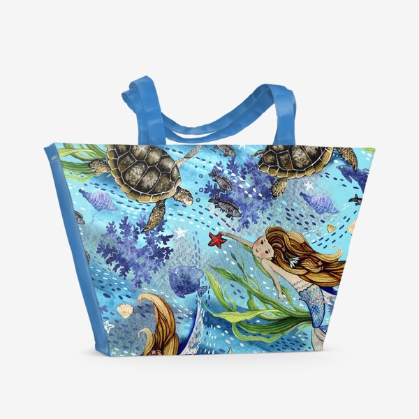 Пляжная сумка «Морской паттерн»