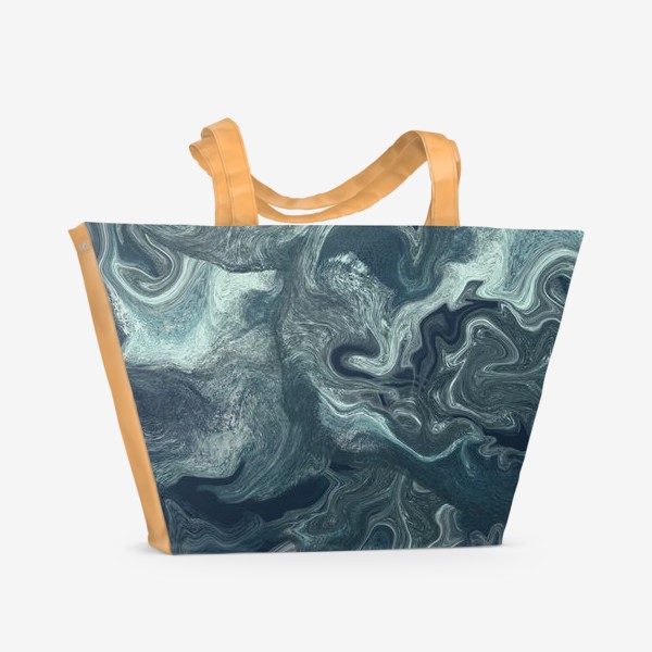 Пляжная сумка «мрамор»