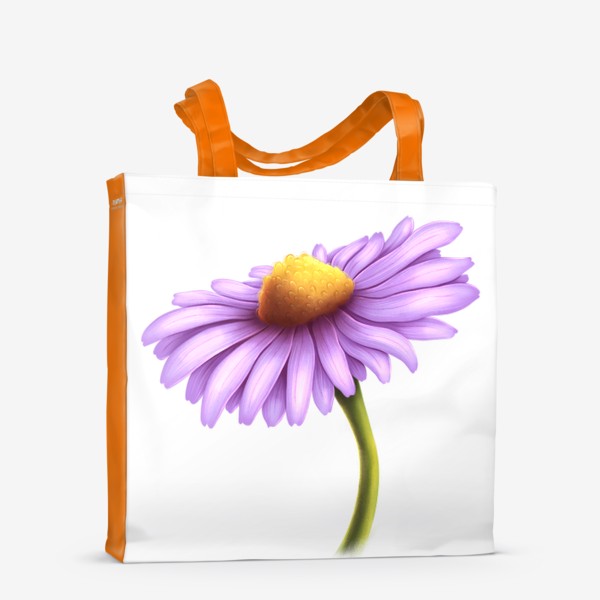 Сумка-шоппер «Сиреневый цветок»