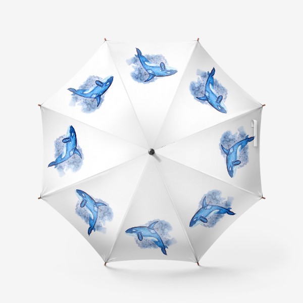 Зонт «касатка синяя»