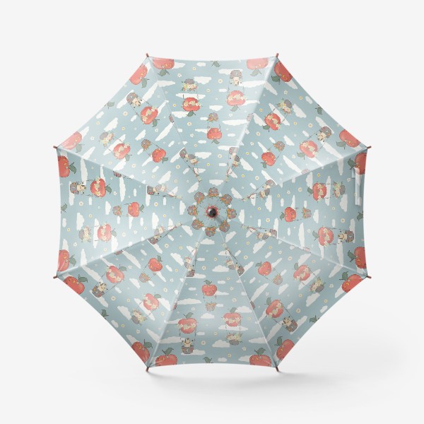 Зонт «Лошадки в воздушных шарах»