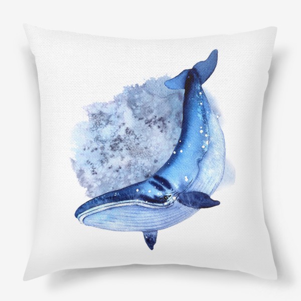 Подушка «голубой кит»