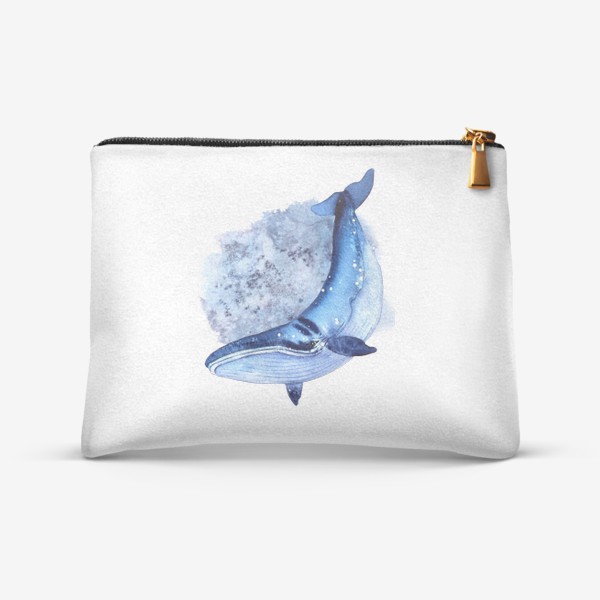 Косметичка «голубой кит»