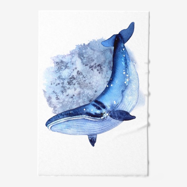 Полотенце «голубой кит»