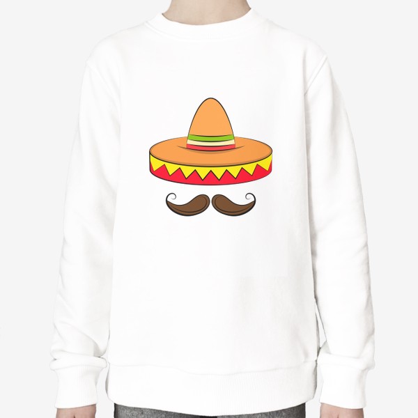 Свитшот «Mexican sombrero v2»