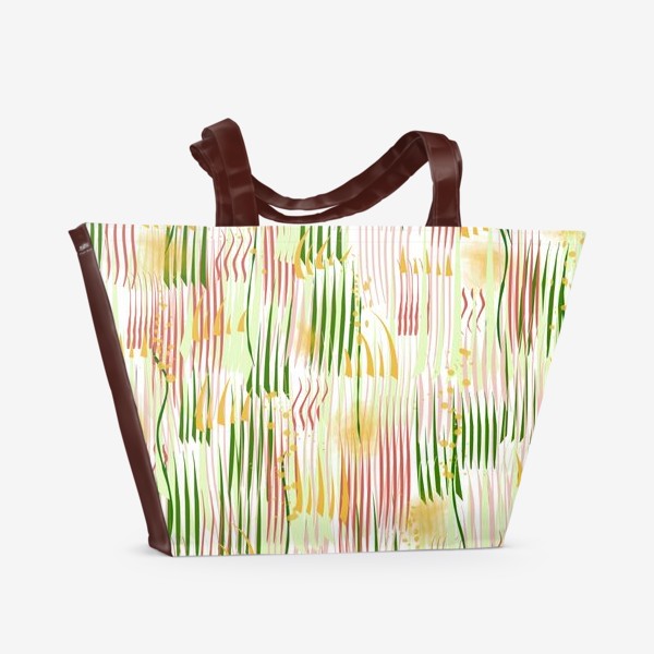 Пляжная сумка «абстрактный природный»