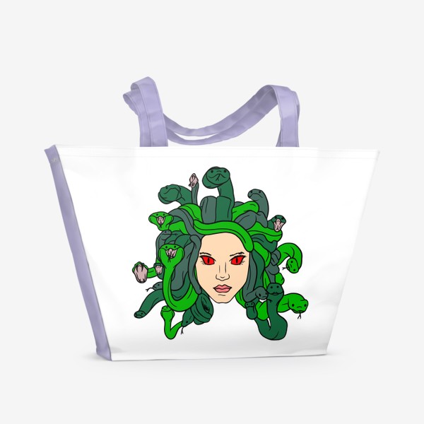 Пляжная сумка «Медуза Горгона»