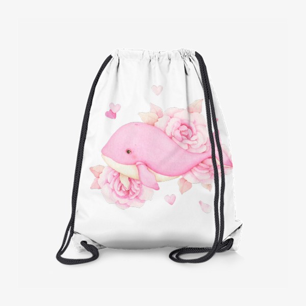 Рюкзак «Розовый кит»