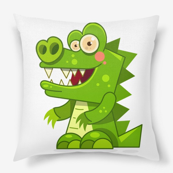 Подушка «crocodile»