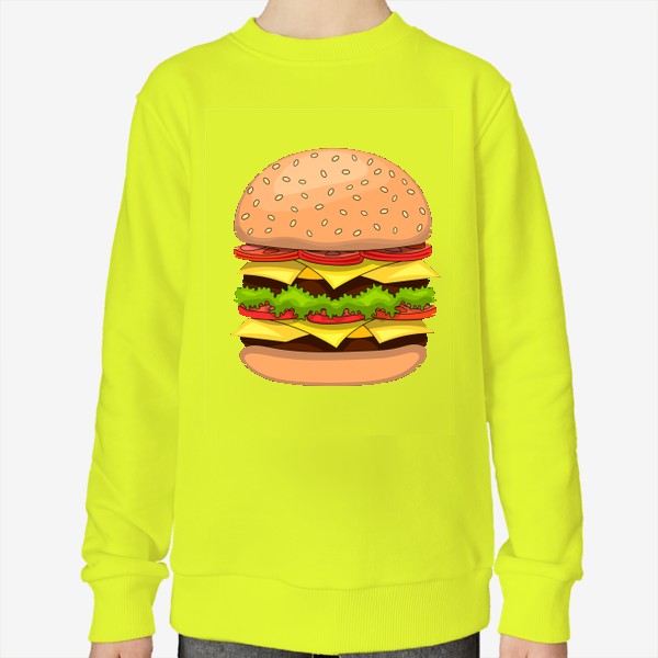 Свитшот «hamburger »