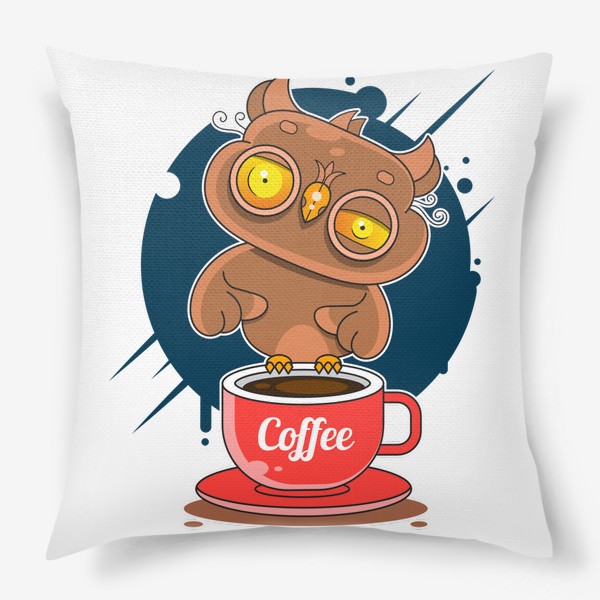 Подушка «coffee »