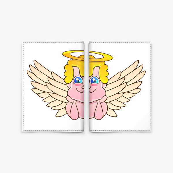 Обложка для паспорта «Angel»