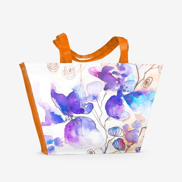 Пляжная сумка «Flower day»