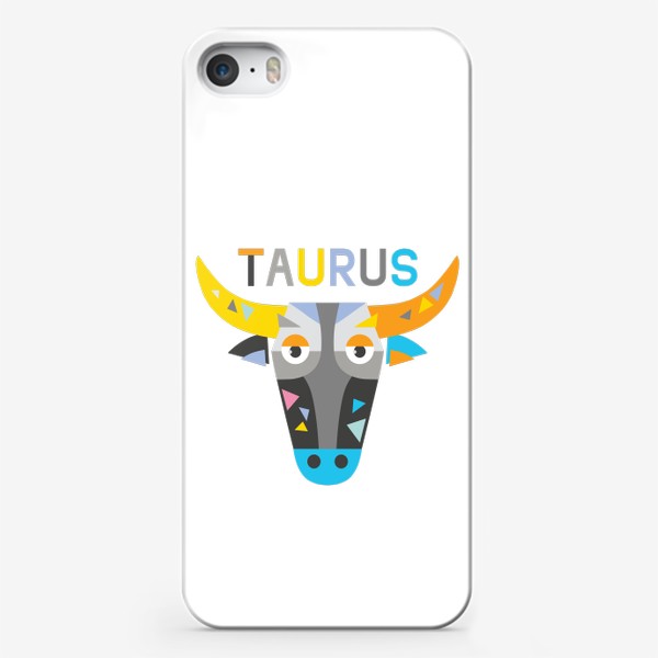 Чехол iPhone «Taurus. Знак зодиака Телец»