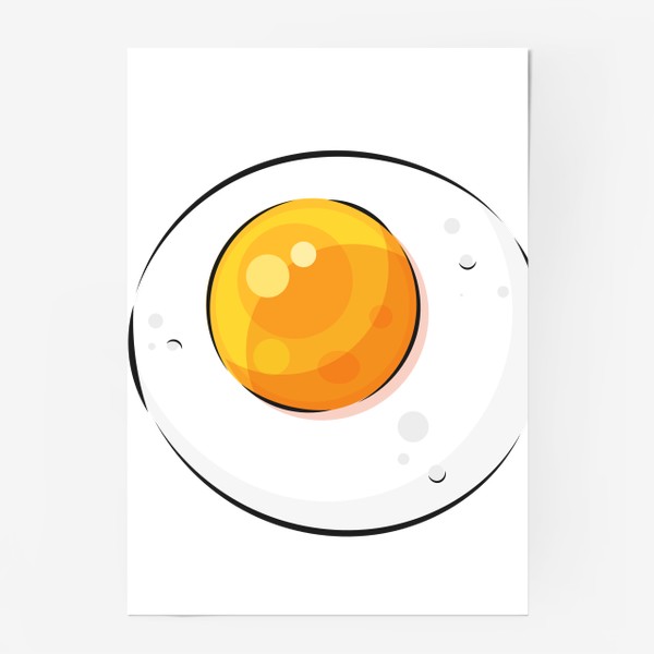 Постер «Scrambled eggs»