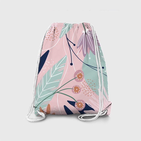 Рюкзак «Абстрактные цветы»