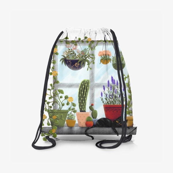 Рюкзак «Оранжерея на окне»