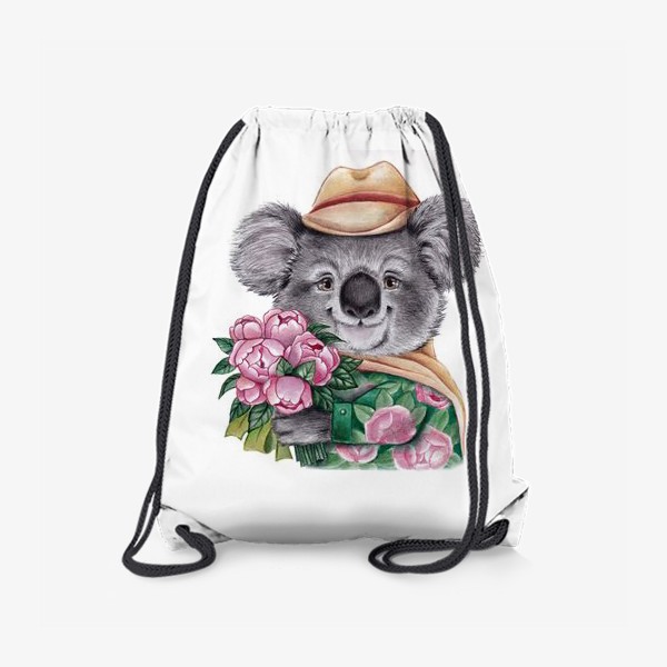 Рюкзак «Джентльмен с цветами»