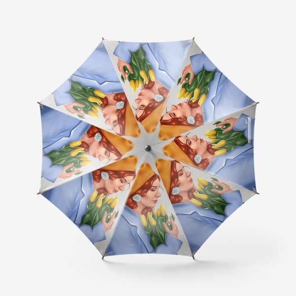 Зонт «В душе весна»