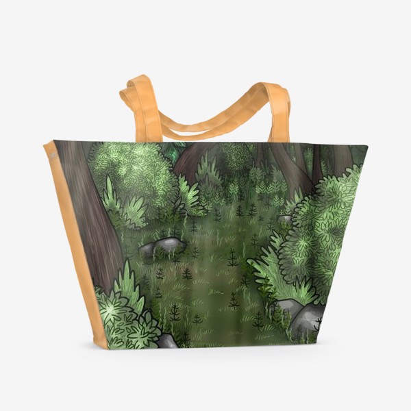 Пляжная сумка «Дальше в лес»