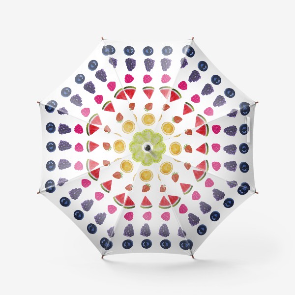 Зонт «Ягоды и фрукты»