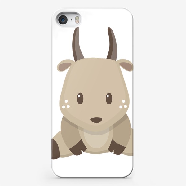 Чехол iPhone «Милый бычок»