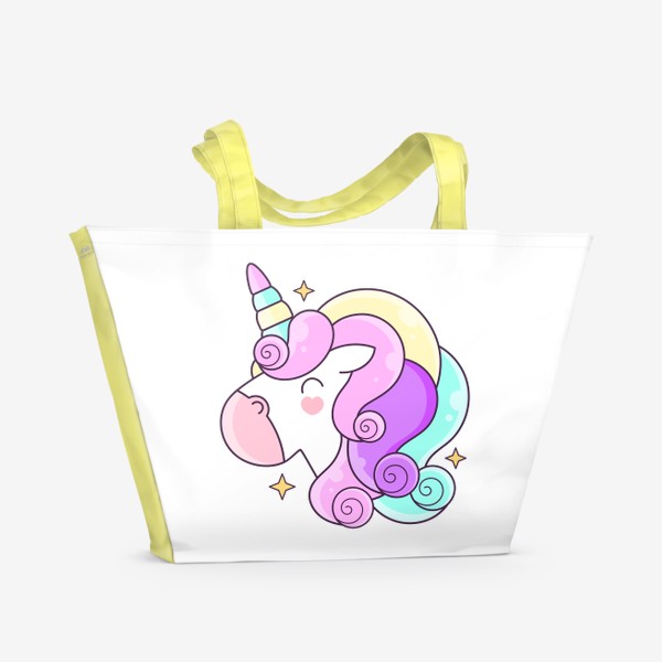 Пляжная сумка «Unicorn ponny v3»