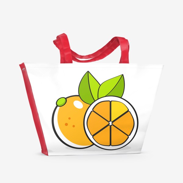 Пляжная сумка «Апельсин»