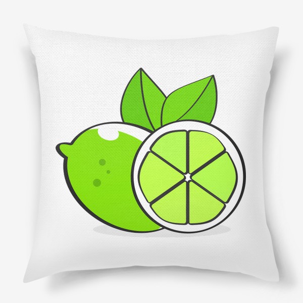 Подушка «лимон»