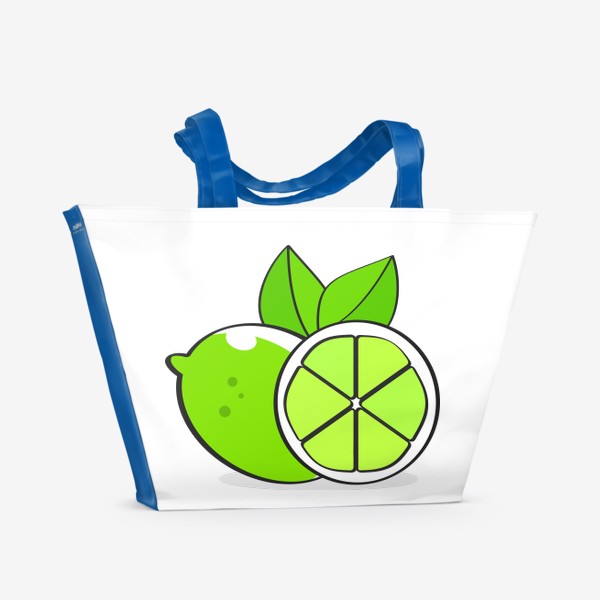 Пляжная сумка «лимон»