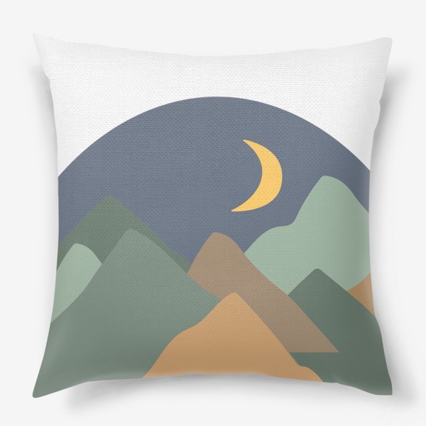 Подушка «Ночь в горах»