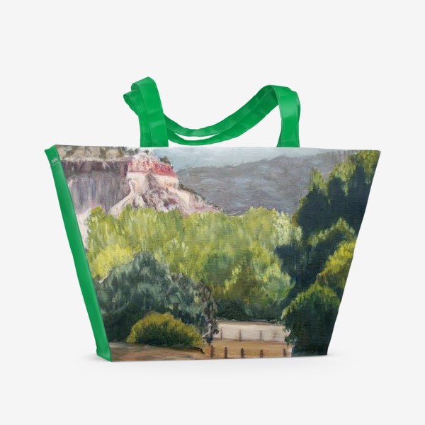 Пляжная сумка «Испанский пейзаж»