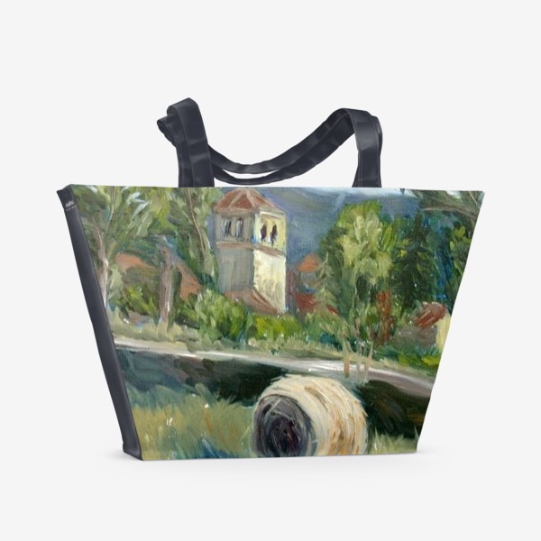 Пляжная сумка «Стог сена в Испании»