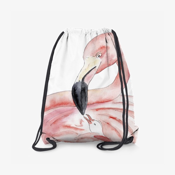 Рюкзак «Фламинго. Розовые, как сама нежность»