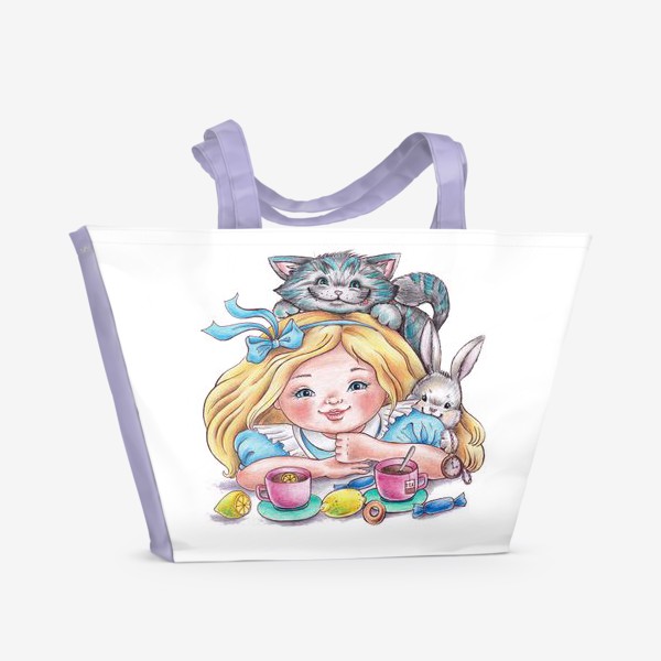 Пляжная сумка «"Моя Алиса"»