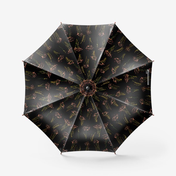 Зонт «абстрактные цветы»
