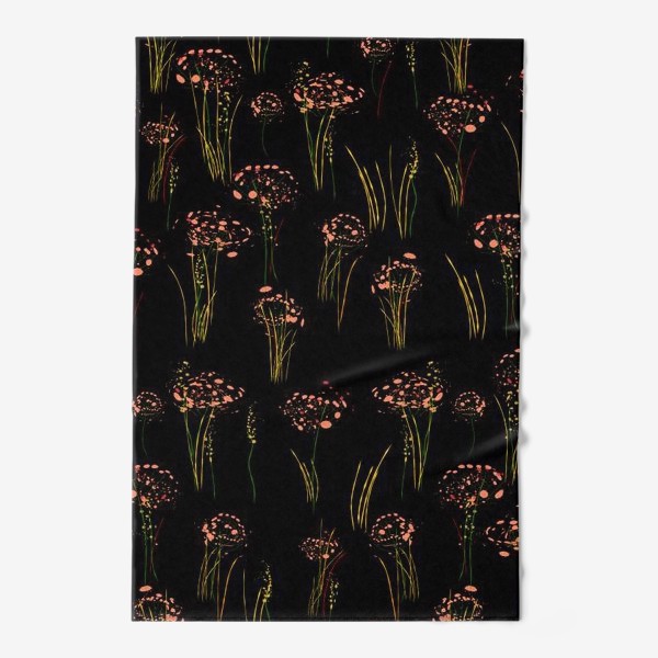 Полотенце «абстрактные цветы»