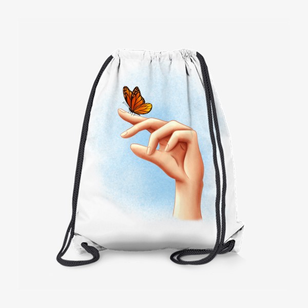 Рюкзак «Бабочка на руке»