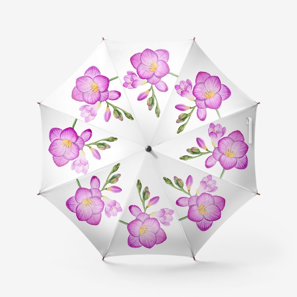 Зонт «Цветы. Фрезия»