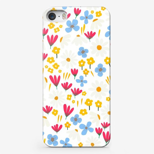Чехол iPhone &laquo;цветочная поляна&raquo;