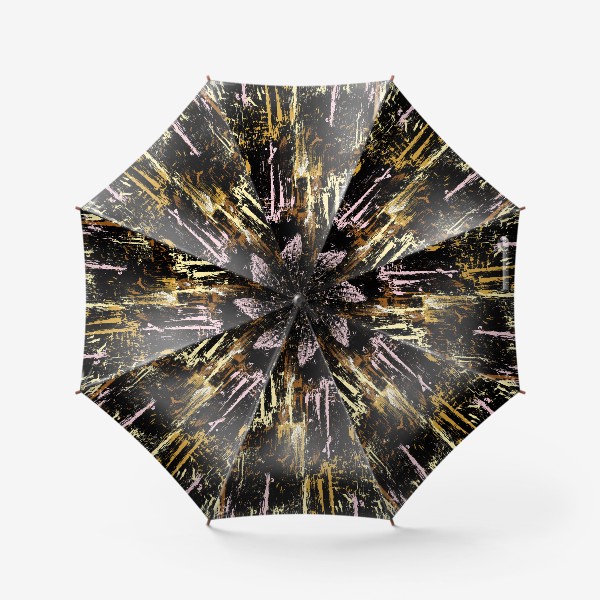 Зонт «чёрный камуфляж»
