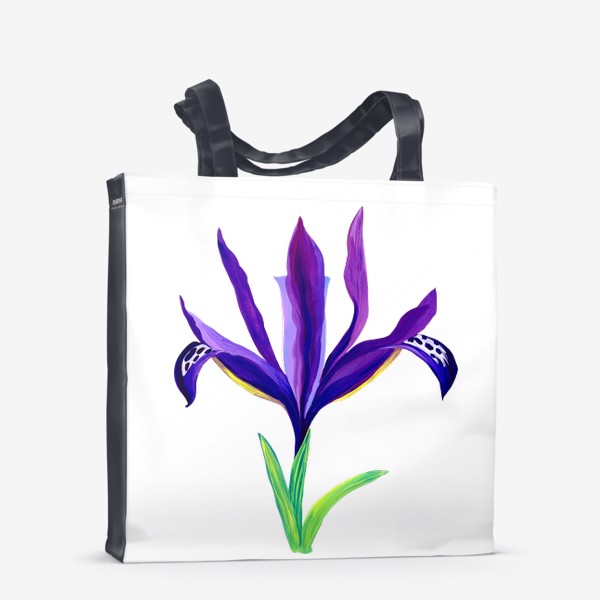 Сумка-шоппер «Ирис цветок»