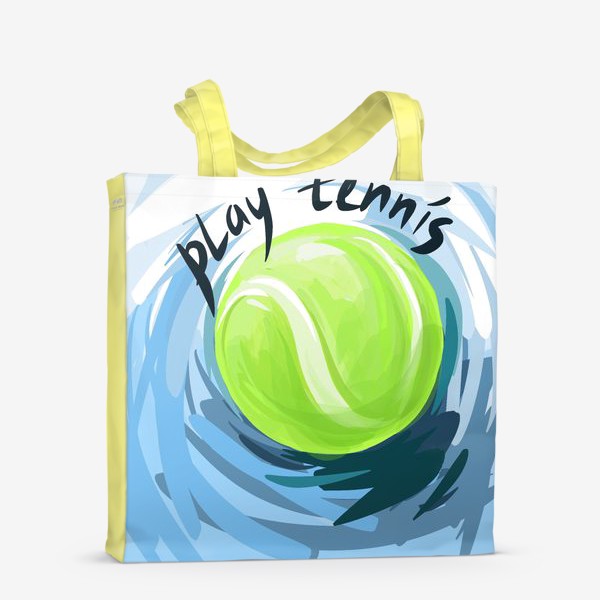 Сумка-шоппер «Играй в теннис»