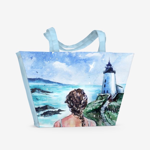 Пляжная сумка «Окрыленная душой»