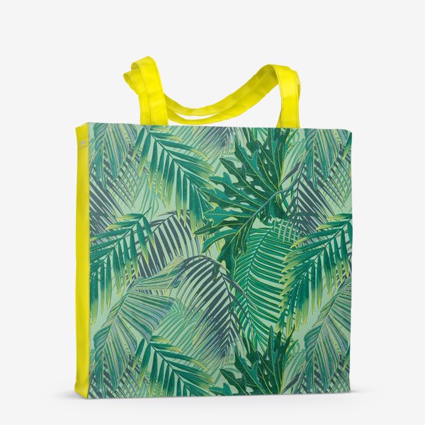 Сумка-шоппер «зеленые  тропики»